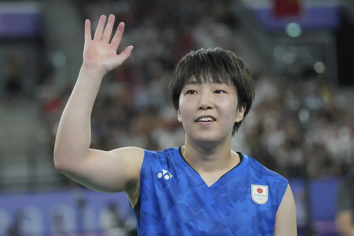 【画像・写真】バドミントン・山口茜　準々決勝突破へ「向かっていくだけ」3大会連続8強　