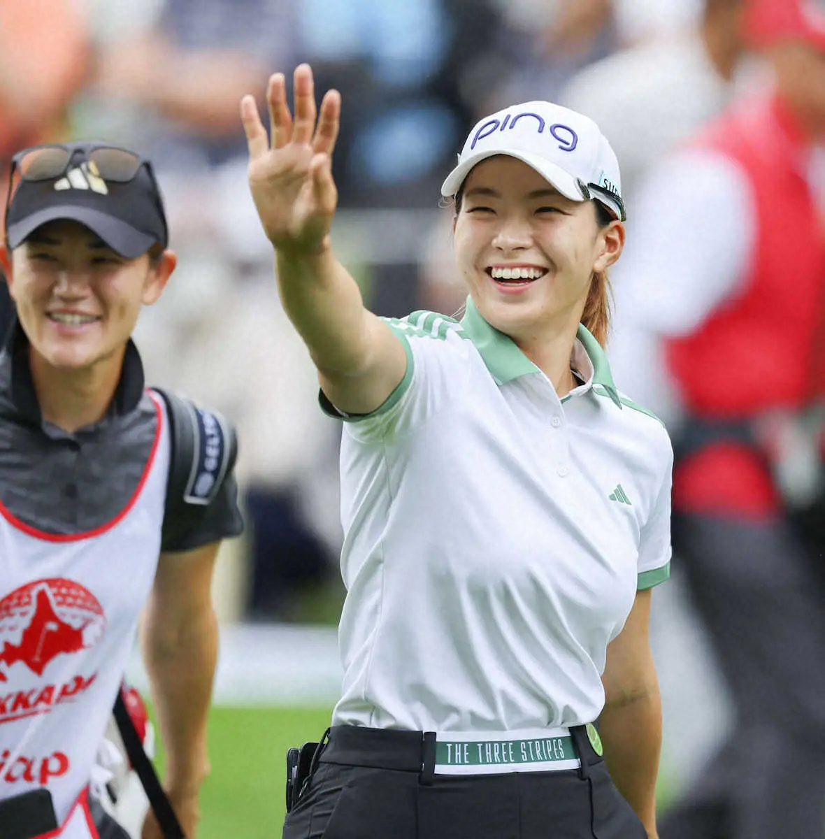 【画像・写真】渋野日向子　今季初国内戦も出遅れ83位「情けないゴルフで申し訳ないけど最後にイーグル取れてよかった」