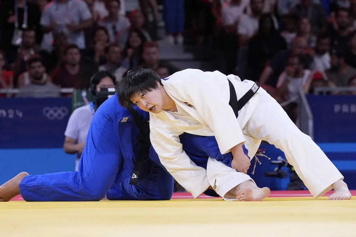 【画像・写真】フランスとの決勝に臨んだ高山（AP）