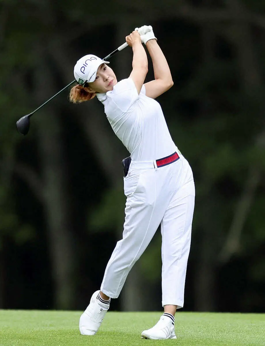 【画像・写真】渋野日向子　今季初国内戦は悔しい予選落ち「最悪だったと思う」
