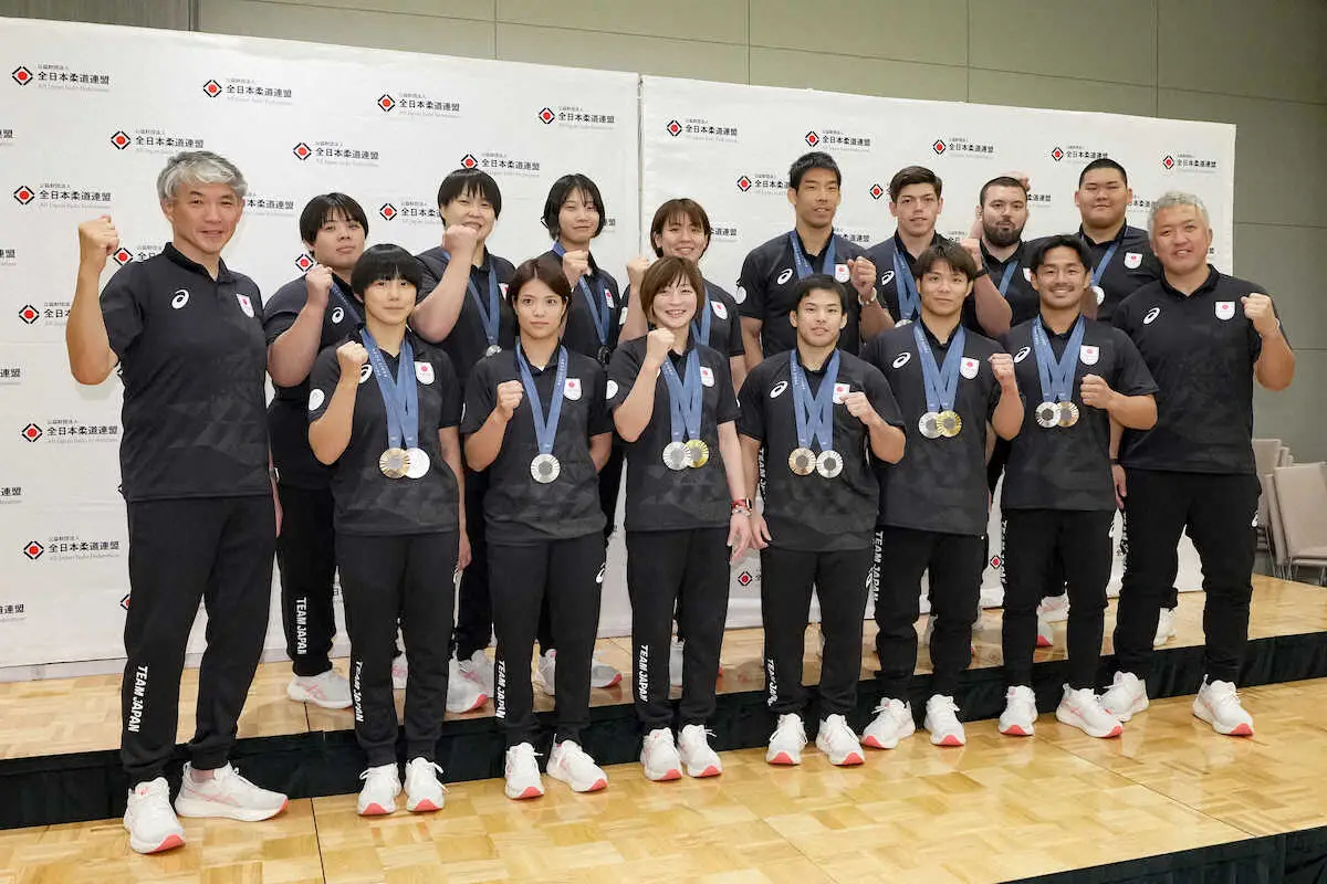 【画像・写真】柔道女子・増地監督「非常に厳しい戦いになった」女子のメダル数2個も「覚悟、誇りを持って戦ってくれた」