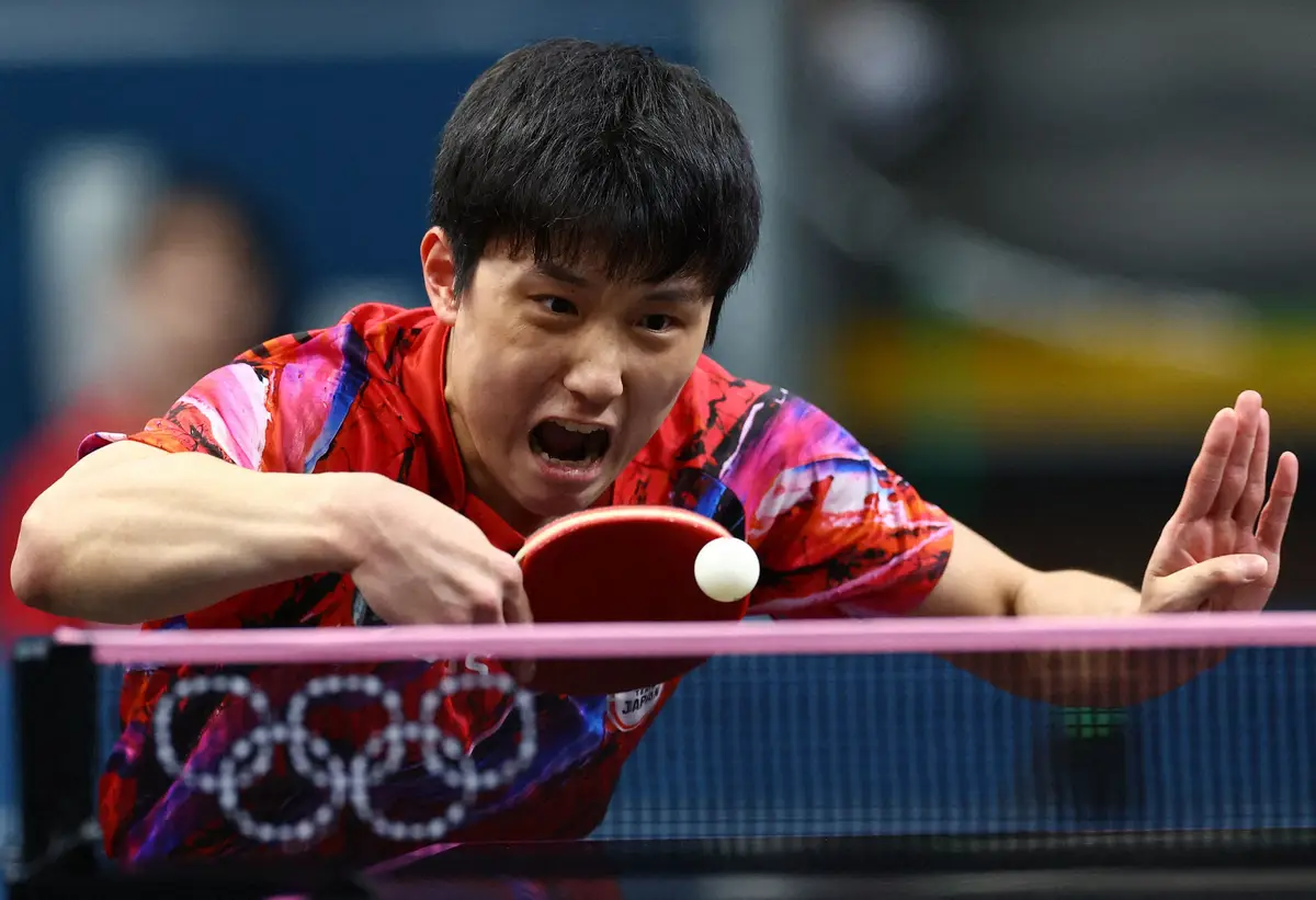 【画像・写真】卓球男子が4強入り　エース対決敗れた張本智和が第4試合で奮起