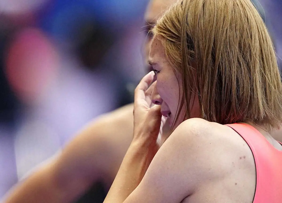 【画像・写真】走り幅跳びの秦澄美鈴　予選落ちに号泣「今回もダメだったか…」「本当に情けない」