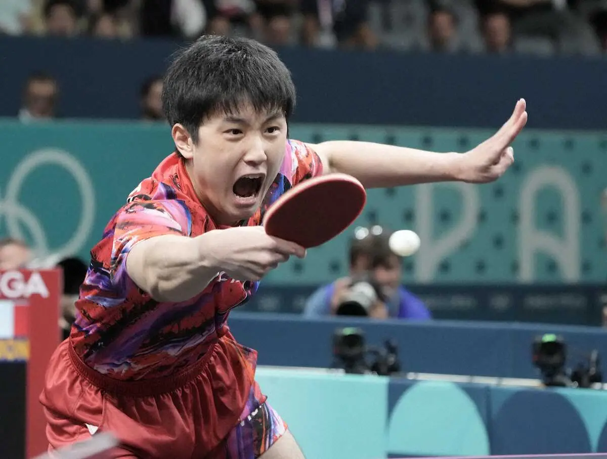 【画像・写真】卓球男子　フランスに敗れて4位　3大会連続のメダル届かず