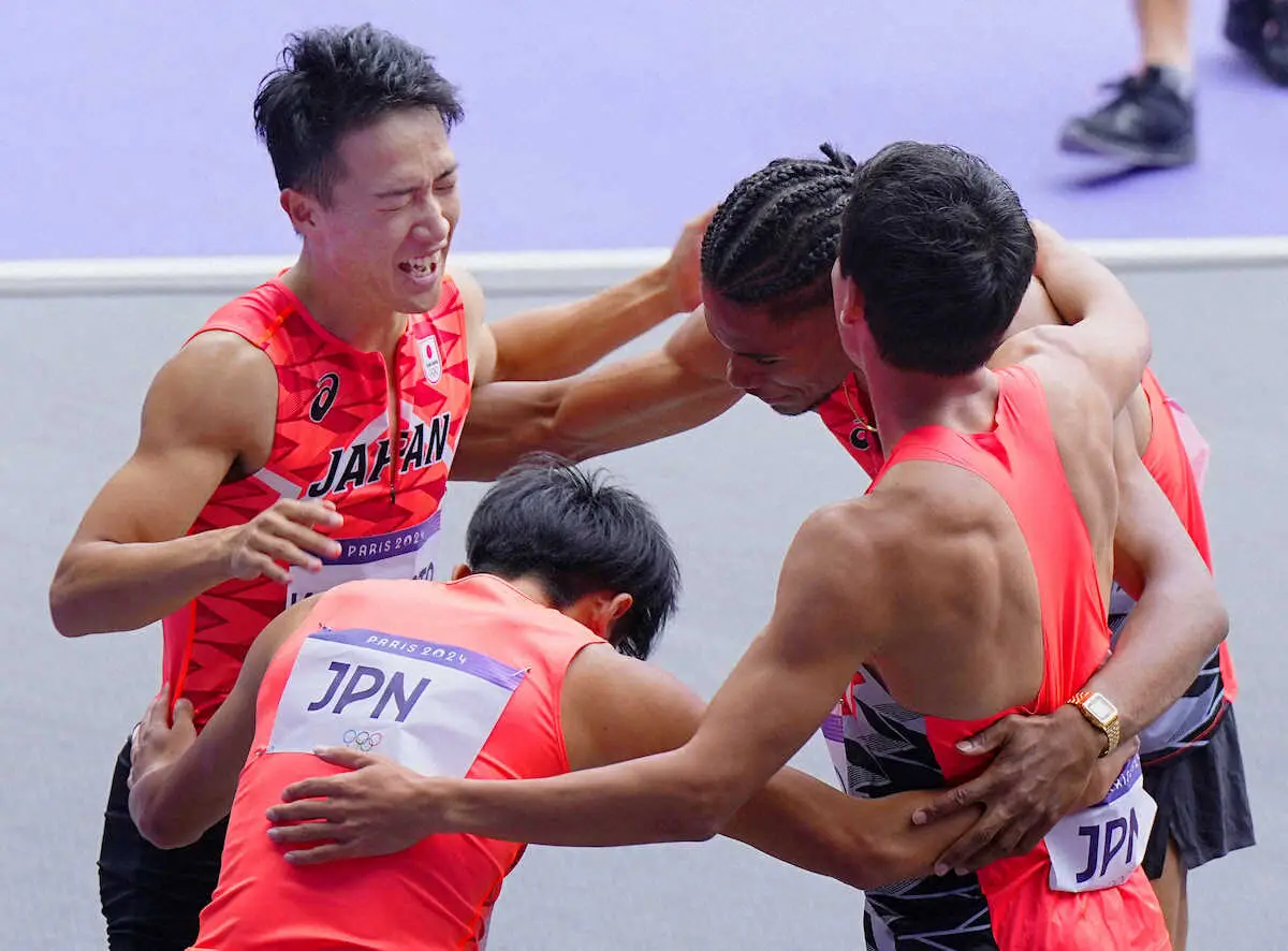 【画像・写真】マイル侍、5大会ぶり決勝進出「少しでも準備するために」勇気ある撤退からの日本新