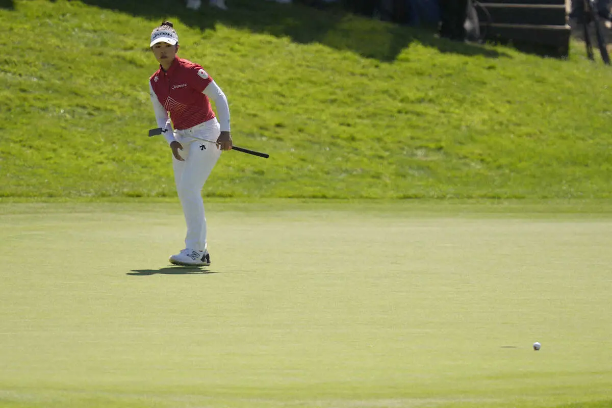 【画像・写真】最終ラウンドに臨んだ山下（AP）