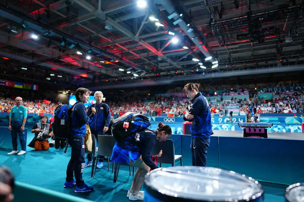 【画像・写真】早田ひな「孫穎莎選手と次への約束も交わした」　金狙うロス五輪「最後の壁を越えられるように」