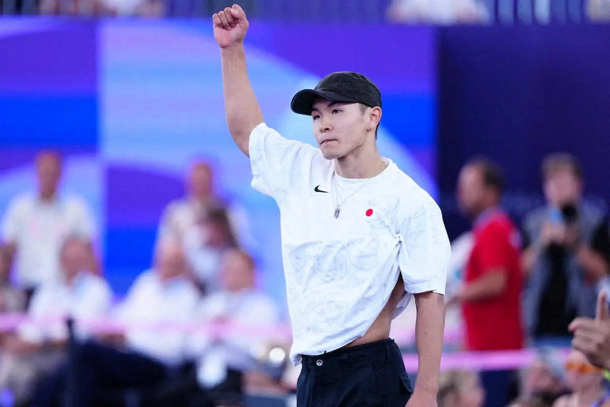 【画像・写真】準々決勝に勝利したSHIGEKIX（撮影・小海途　良幹）