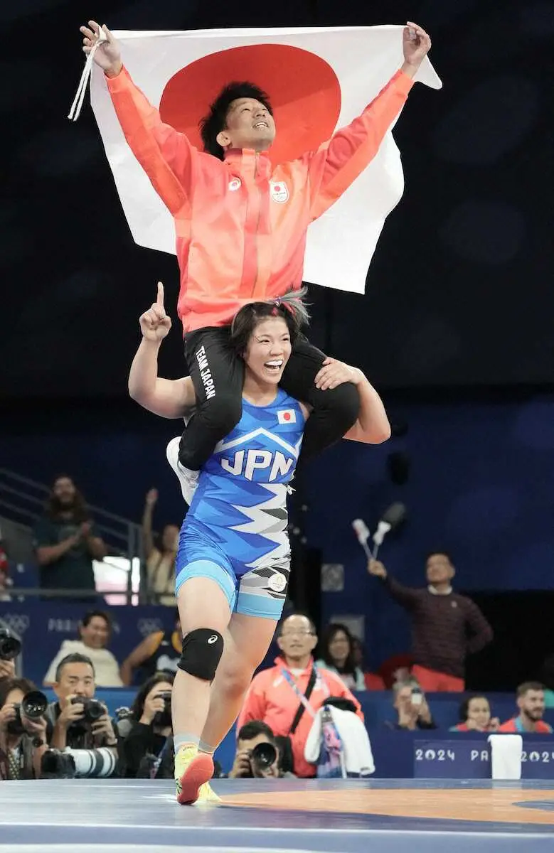 【画像・写真】【パリ五輪】海外開催の金メダル獲得数最多更新「20」締め！清岡＆鏡の金でレスリング計8個獲得　一覧