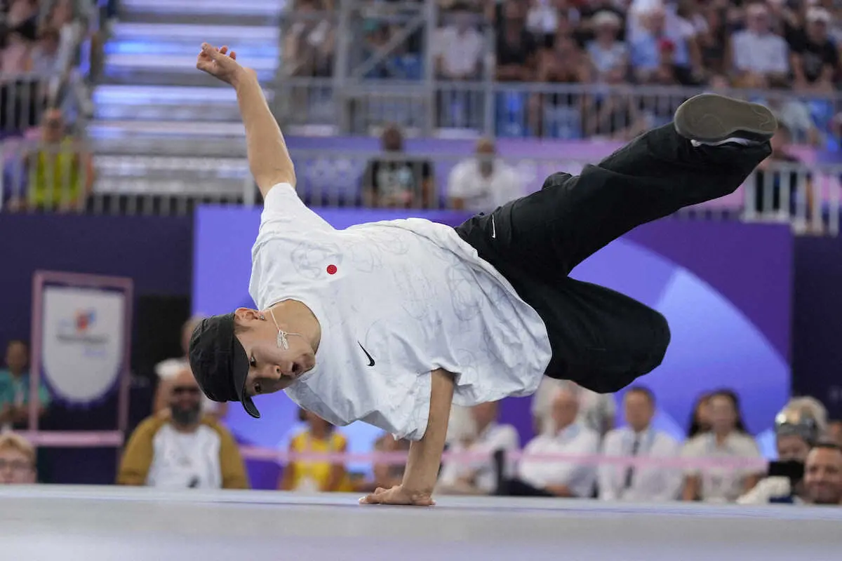 【画像・写真】ブレイキン・SHIGEKIX　準決勝で“親友”に惜敗　銅メダル目指し3位決定戦でラストダンス