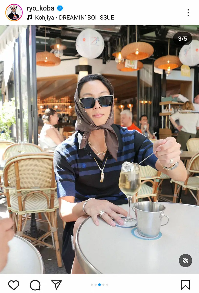 【画像・写真】高梨沙羅VS小林陵侑 「ほっかぶりかぶり」でバチバチ！に「おそろ」「パリジェンヌかと」などの声