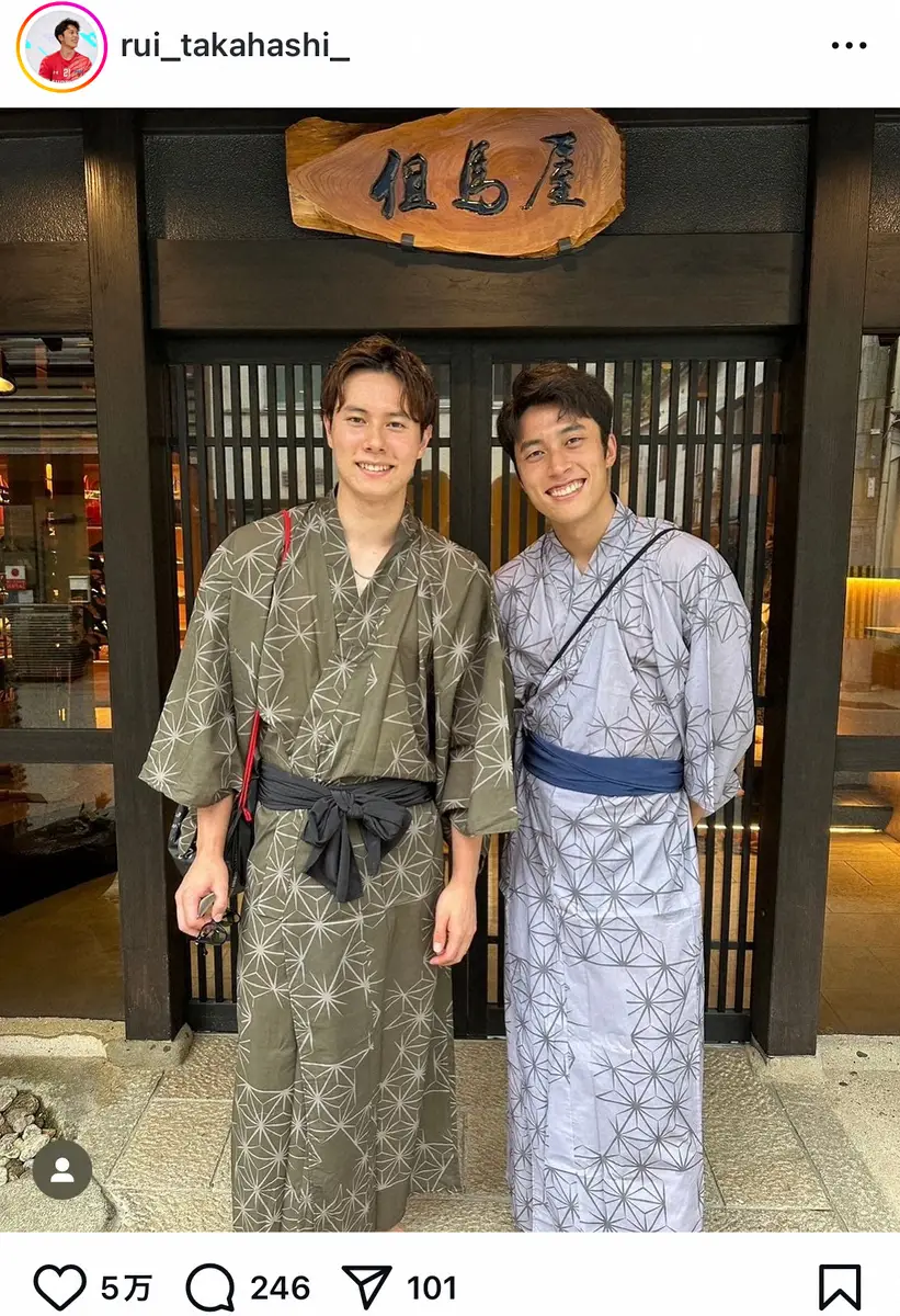 【画像・写真】高橋塁インスタグラム（＠rui_takahashi_）から