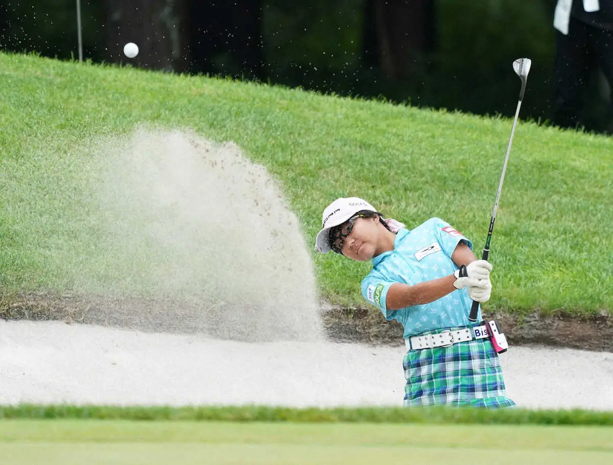 【画像・写真】プロトーナメント初挑戦の13歳、須藤弥勒がほろ苦デビュー　前半を終え44の117位と苦戦