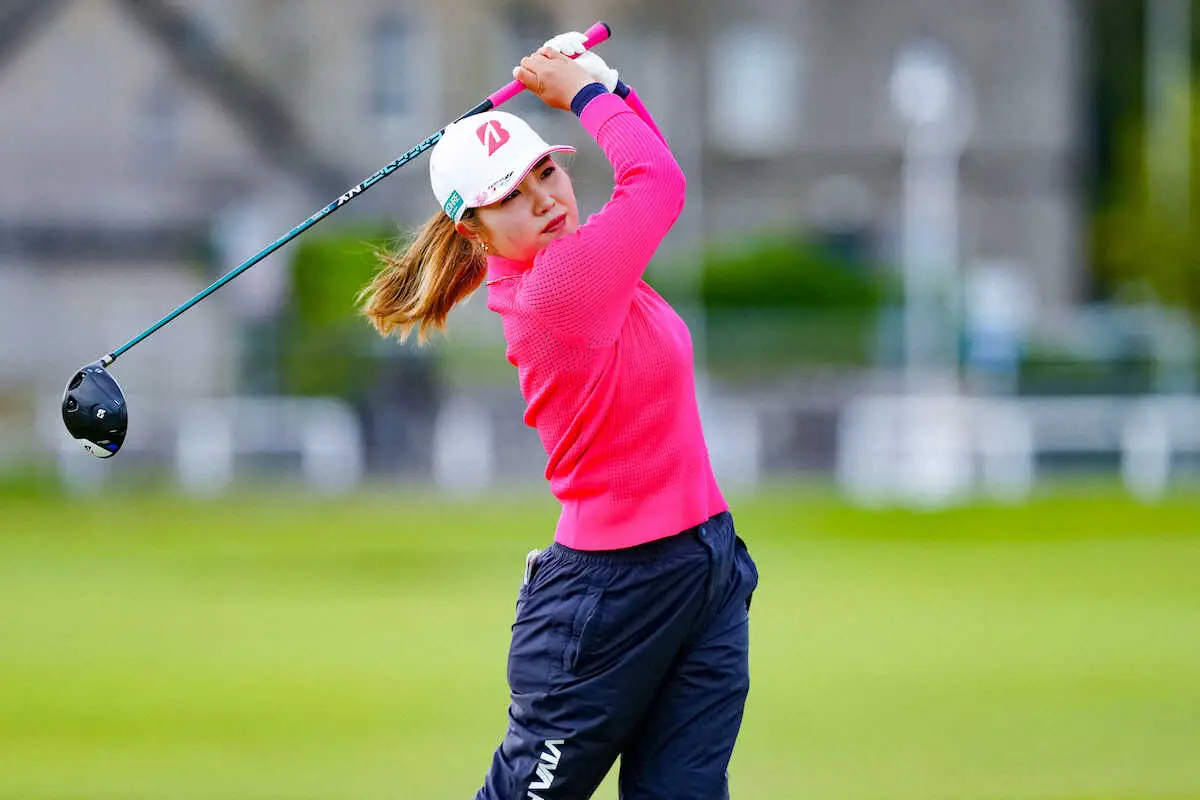 【画像・写真】古江彩佳の今季メジャー最終戦は37位　エビアン選手権Vを含めて5大会の評価は「ぼちぼち」