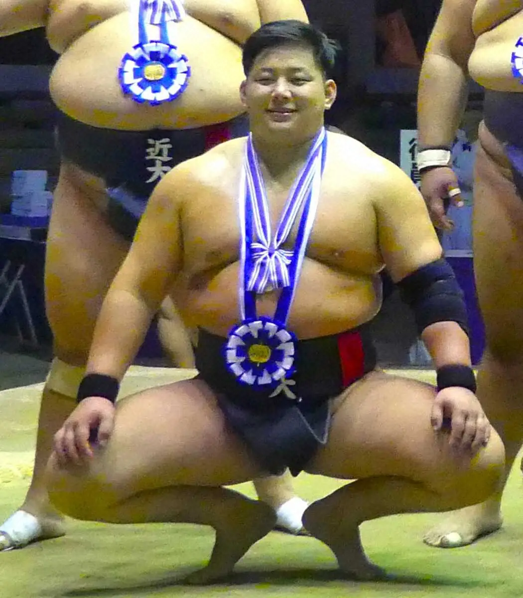 【画像・写真】幕下付け出し資格を有する近大出身・三田大生が秋場所新弟子検査申し込み　左膝の大ケガでデビュー遅れ