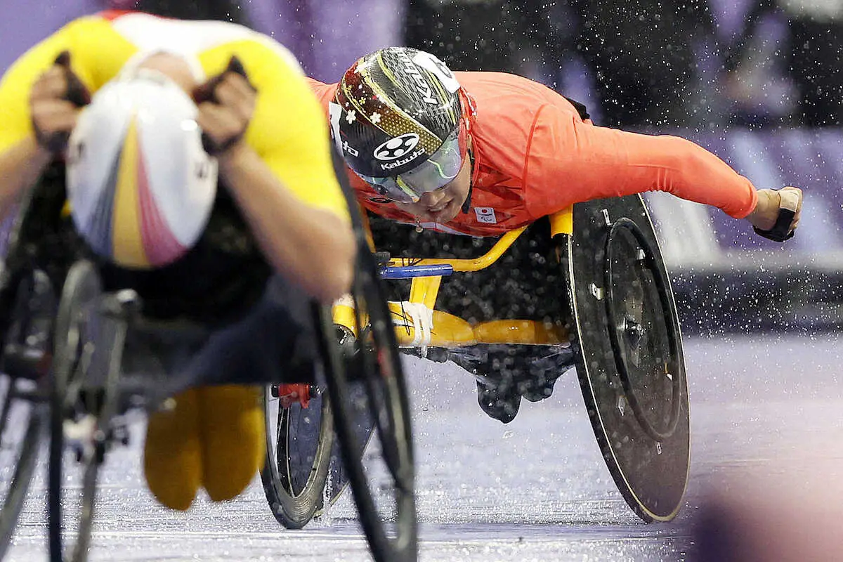 【画像・写真】【パリ・パラリンピック】佐藤友祈は男子400Mで銀メダル　伊藤智也は銅メダル