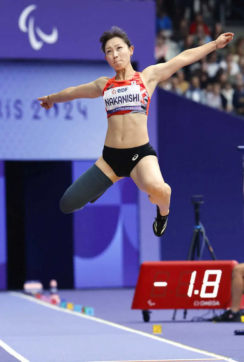 【画像・写真】【パリ・パラリンピック】女子走り幅跳びで高桑早生が5位　第一人者・中西麻耶は最後のパラ出場で7位