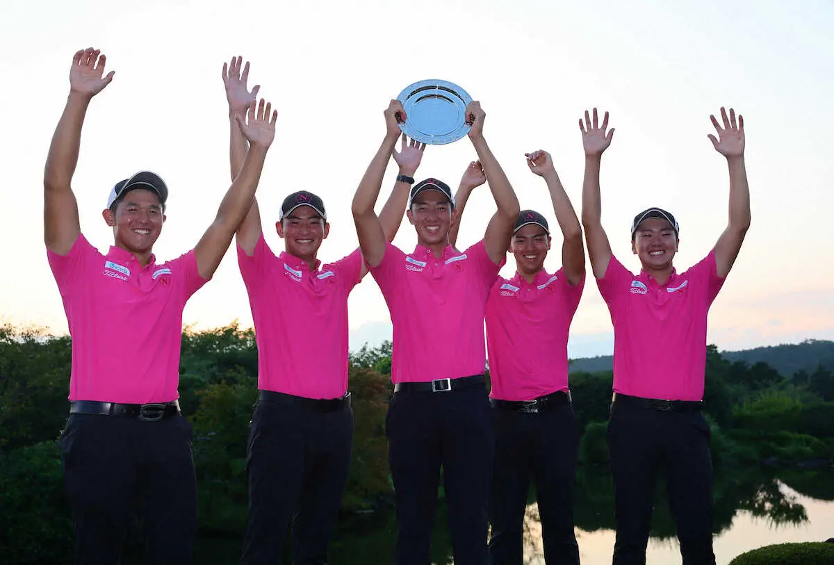 【画像・写真】男子団体で日大が優勝　圧倒的強さで“連覇”達成　個人戦2位小林翔がけん引