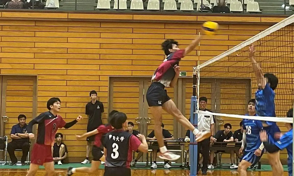 【画像・写真】【関西大学バレー】男子は甲南大が初勝利　女子は神戸親和大、龍谷大などが3連勝