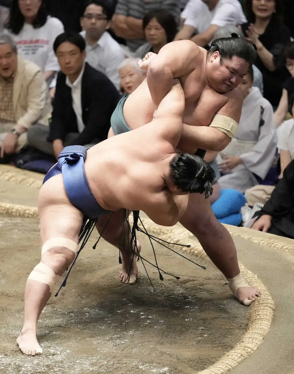 【画像・写真】【玉ノ井親方　視点】錦木が下馬評を覆す相撲　10歳差の大の里とどんな相撲を取るのか見てみたい