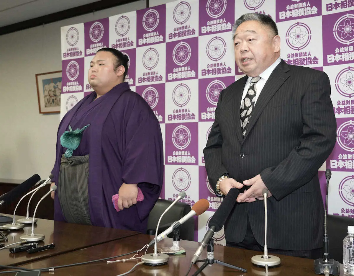 【画像・写真】貴景勝　涙の引退会見「手をいっぱい伸ばしたけど、届かなかった」横綱の夢　それでも「幸せな相撲人生」