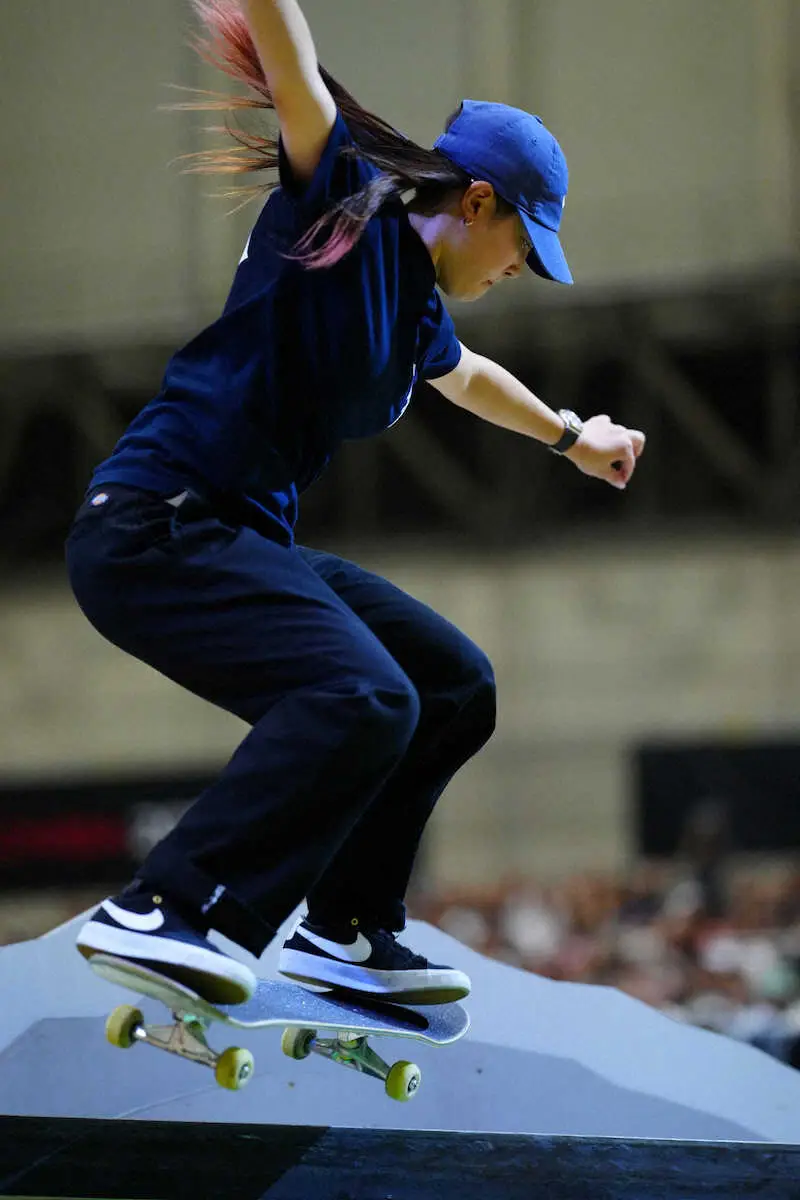 【画像・写真】スケボー女子・伊藤美優　2位でロス五輪代表名乗り！　パリ五輪金の恋、銀の凛音抑えた