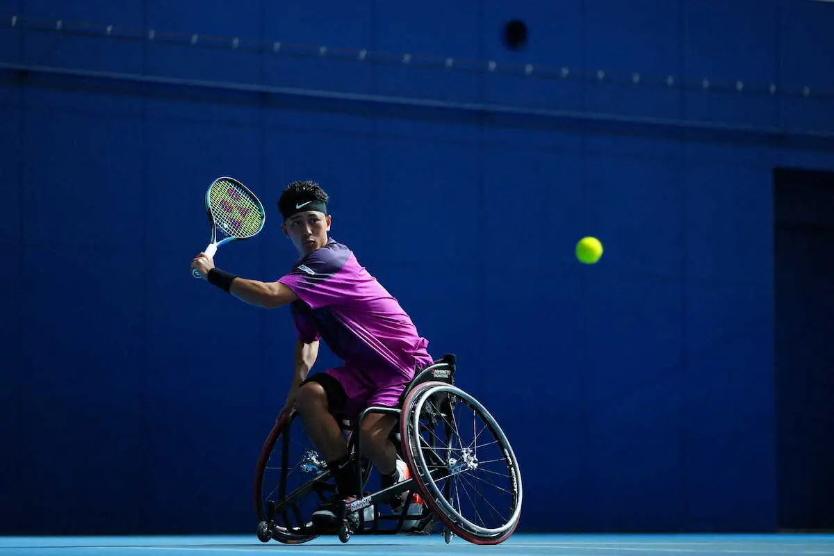 【画像・写真】【車いすテニス】小田凱人がレベチのビジョンを披露「サーブで200キロを目指す」