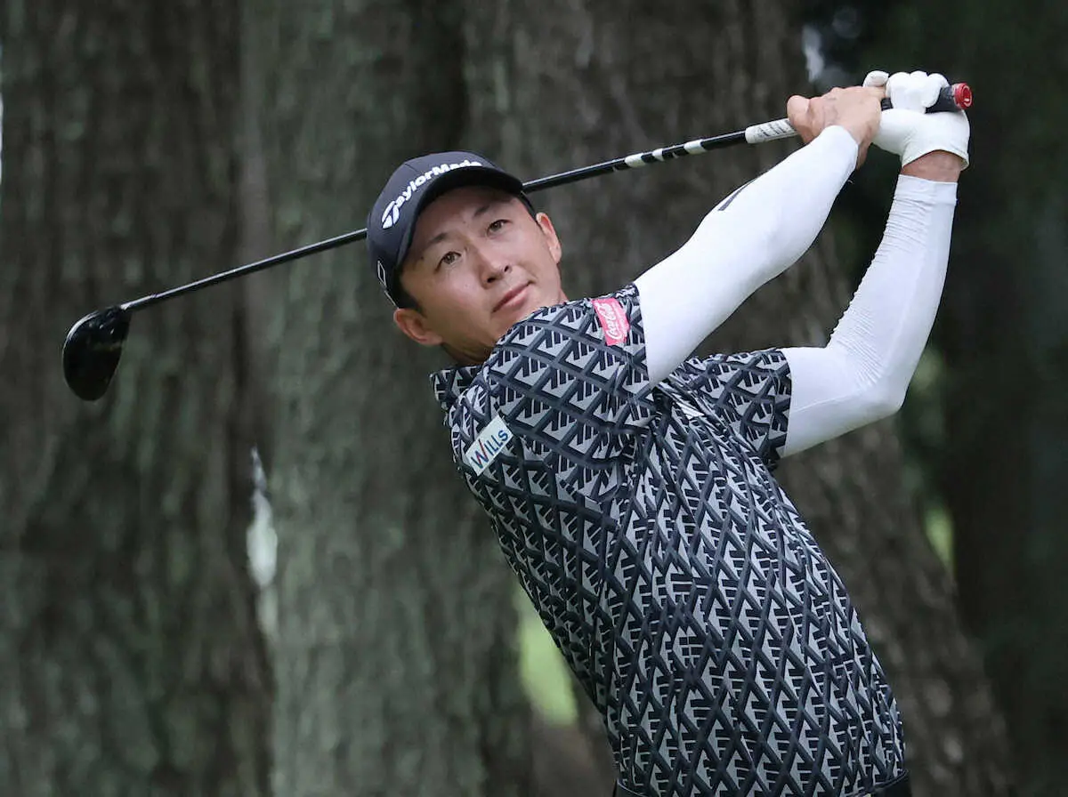 【画像・写真】岩崎亜久竜が65で2位浮上「楽にプレーできた」　米ツアー予選会にはエントリー済み