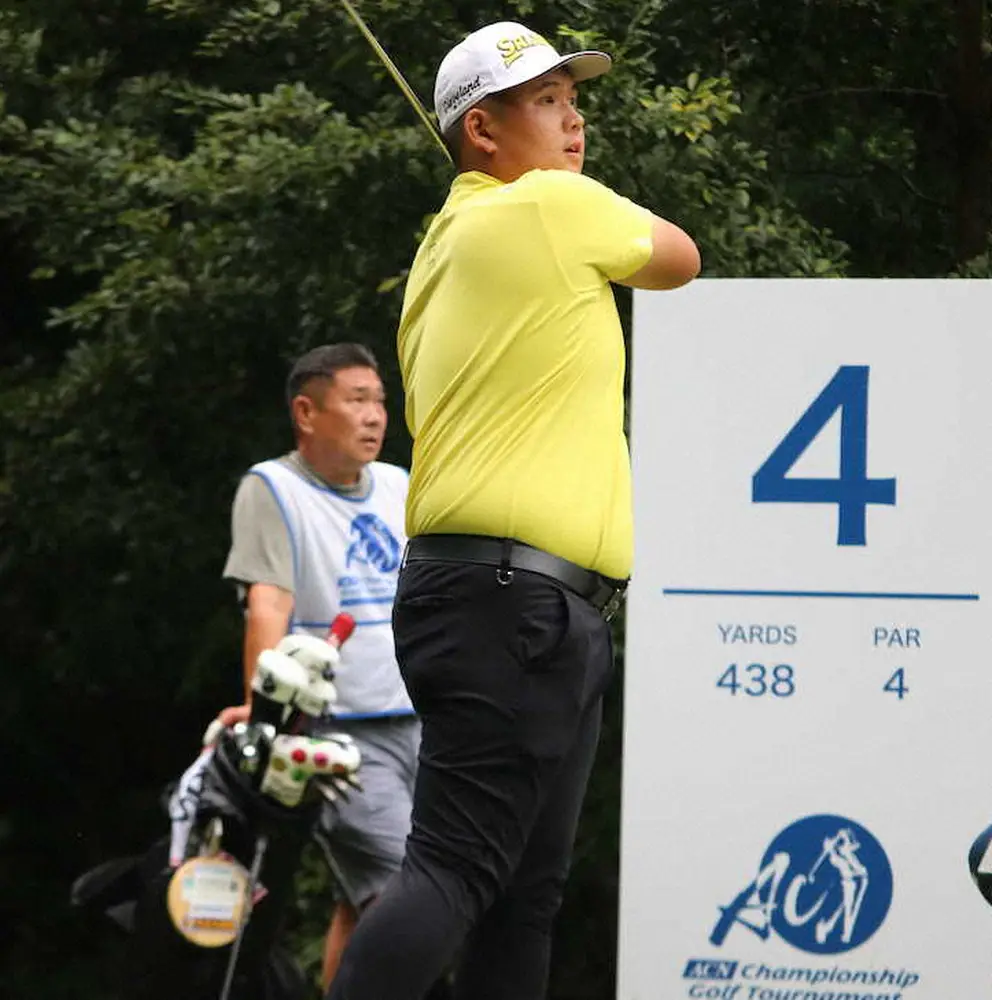 【画像・写真】香川友　日本人プロ最年少16歳64日でのデビュー戦は暫定55位「明日もっと伸ばしたい」