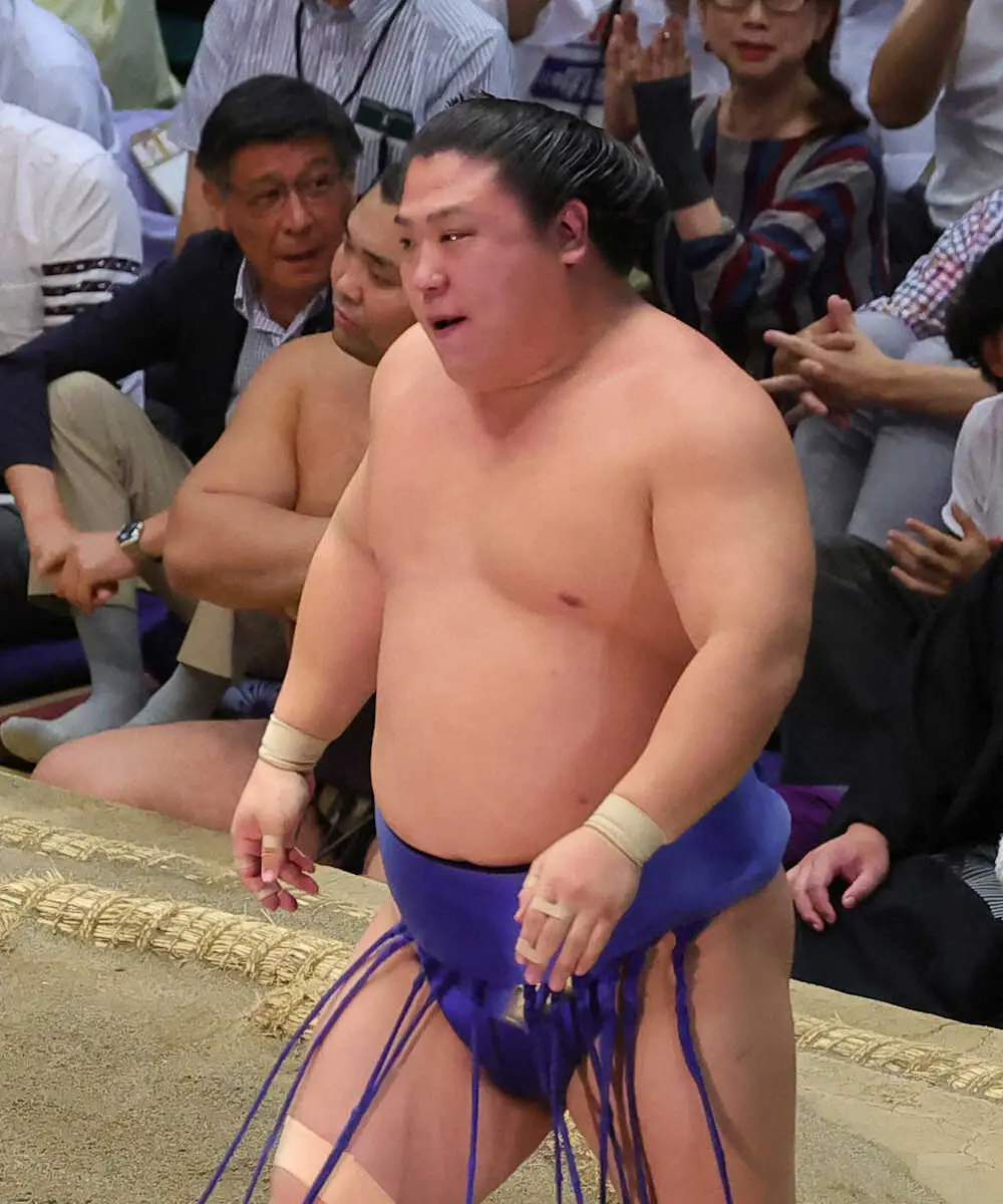 【画像・写真】秋巡業を離脱した若隆景　休場理由は「右膝蓋腱炎」日本相撲協会が発表