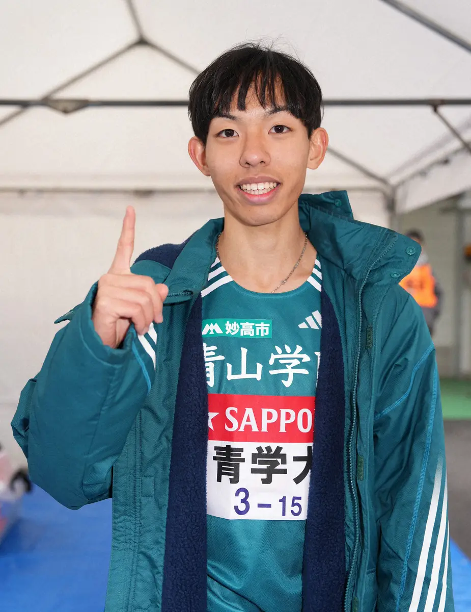 【画像・写真】【出雲駅伝】青学大　3区・黒田朝日で首位再浮上！2位・駒大と4秒差　一騎打ちか
