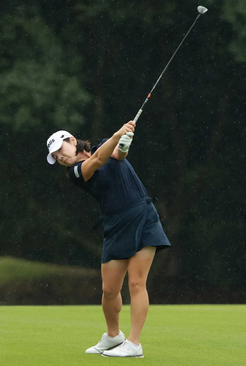 【画像・写真】イ・ミニョンが68で首位浮上「ラッキーが多かった」