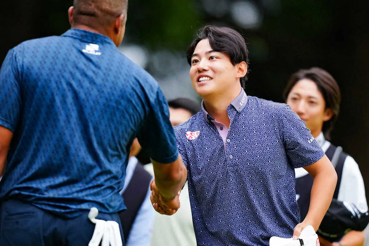 【画像・写真】＜米男子ゴルフツアーZOZOチャンピオンシップ第3日＞通算8アンダーでホールアウトする清水大成（撮影・会津　智海）