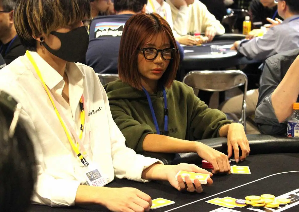 【画像・写真】【スポニチポーカートーナメント】ボートレース江戸川で開催のスペシャルトーナメントに葉月あやが参戦