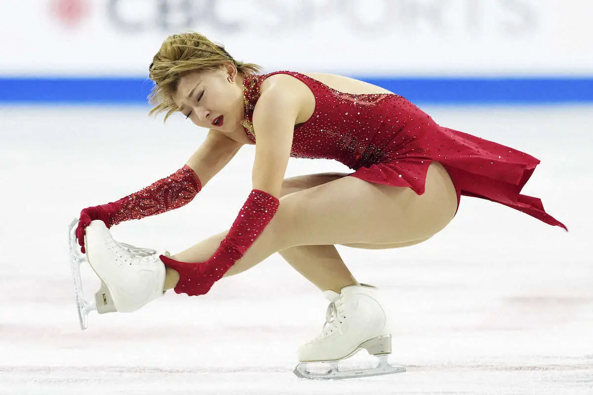 【画像・写真】スケートカナダに出場した坂本花織（AP）