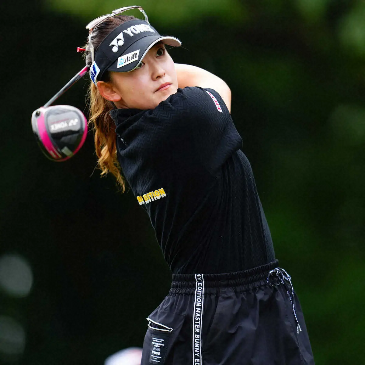 【画像・写真】岩井千怜が単独首位でハーフターン　吉田優利は2打差2位