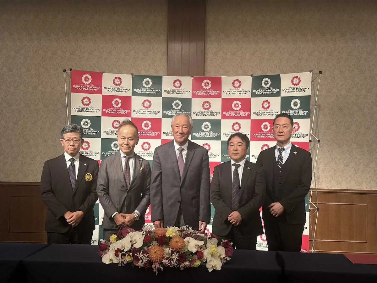 【画像・写真】ダンロップフェニックスに米ツアー2勝目のバティアが参戦！名誉トーナメントアドバイザーには青木功氏
