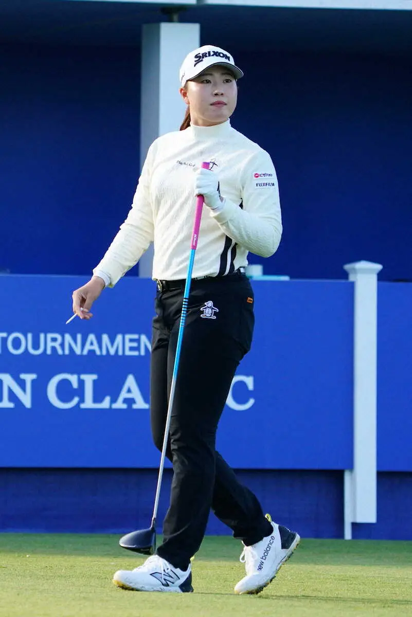 【画像・写真】メルセデスランク首位の竹田麗央「年に1度の楽しみな大会」渋野日向子からもらったアドバイスは…