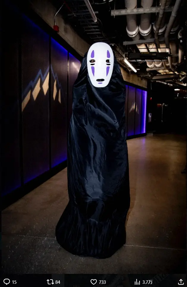 【画像・写真】【NBA】新世代の怪物がハロウィーンでジブリキャラ変身！ファン「可愛すぎて笑える」「チョイス最高」