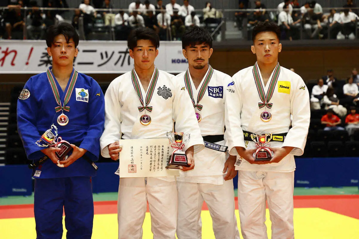 【画像・写真】【柔道】20歳の田中龍雅が28年ロス五輪へ名乗り　抜群の技の切れで初V　講道館杯