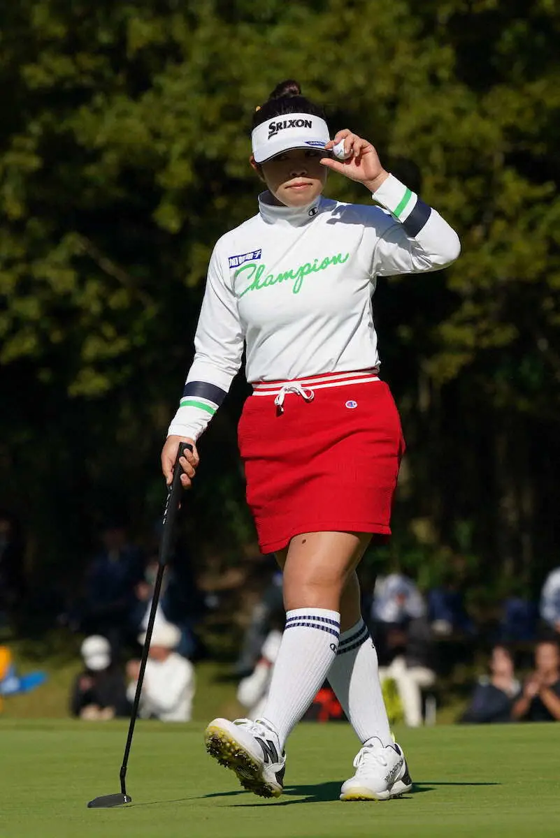 【画像・写真】山下美夢有「ショットがまだ良かった」68で巻き返し12位　TOTOジャパンクラシック