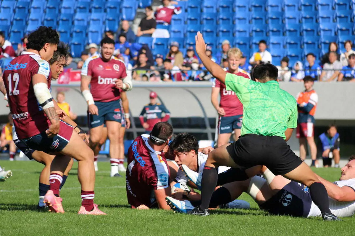 【画像・写真】【ラグビー】埼玉がレッズとの親善試合で敗戦　丹治、コーネルセンらがトライで存在感