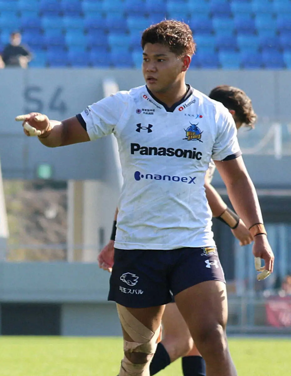 【画像・写真】【ラグビー】埼玉・山沢京平「高いレベルでプレーを」兄・拓也との競演目標　松田力也に代わる新SO