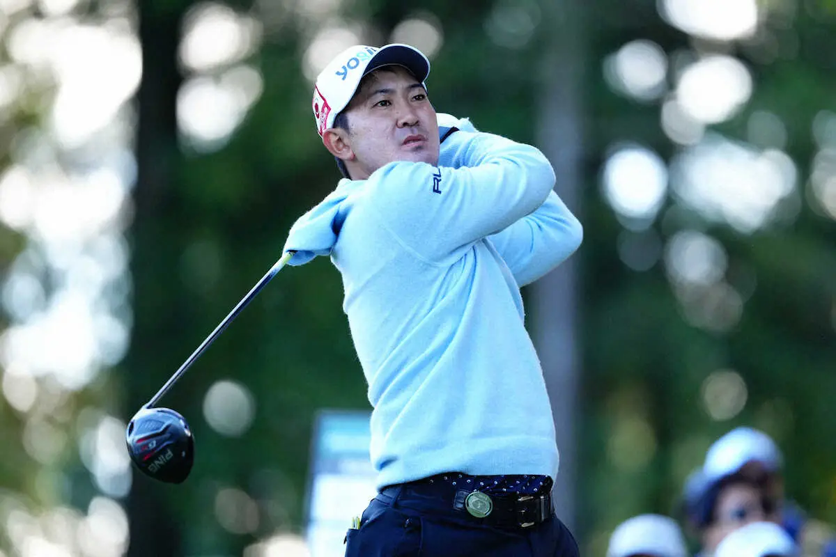 【画像・写真】金谷拓実が首位キープ　4度目優勝狙う石川遼と佐藤大平が1打差2位　三井住友VISA太平洋マスターズ