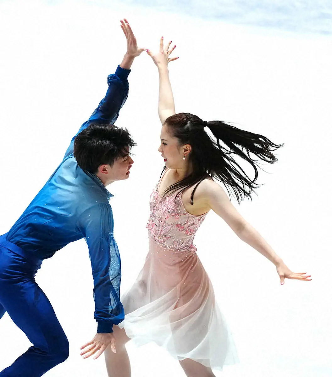 【画像・写真】“うたまさ”9位　“あずしん”10位　チョック、ベイツ組が初V　NHK杯アイスダンス