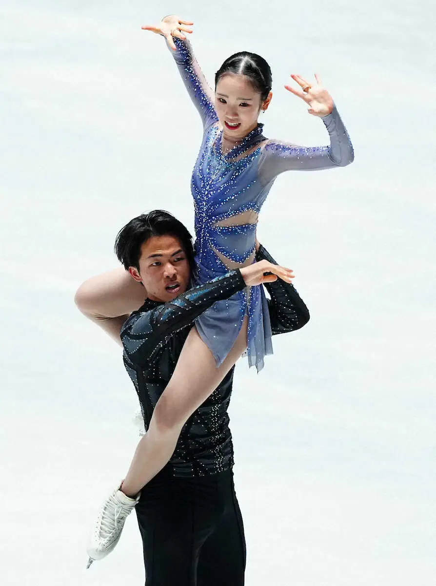 【画像・写真】“りくりゅう”は2位　木原「もったいないミスがあった」ファイナル進出は決定