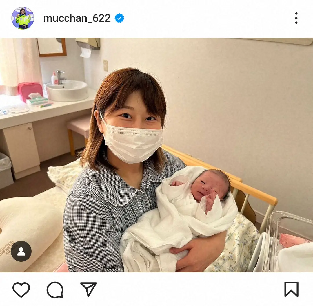 【画像・写真】東京五輪レスリング金メダル・志土地真優が第1子男児出産　パリ五輪メダリストから祝福続々