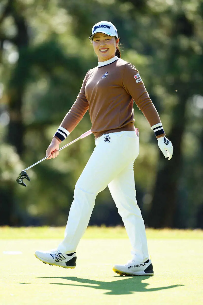 【画像・写真】竹田麗央　山下美夢有と同組対決　国内メジャー3連勝へ「優勝したい」　21日開幕女子ゴルフリコー杯