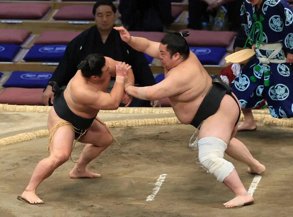 【画像・写真】大ケガから復帰した元幕内・炎鵬は三段目優勝ならず　全勝対決で藤闘志に敗れ「悔しいです」