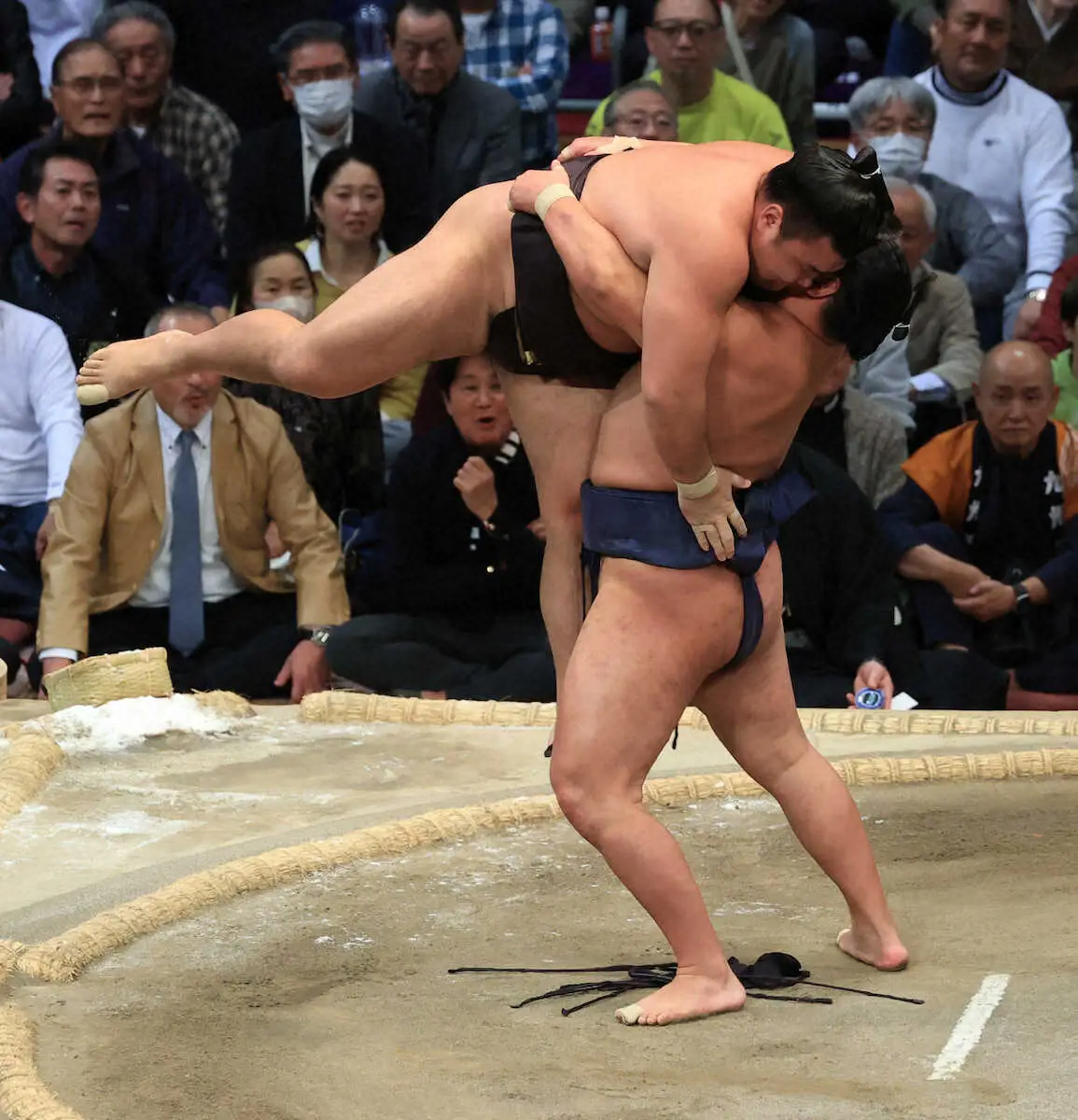 【画像・写真】豊昇龍　「集中」1敗死守で自己最多の13勝目　8場所ぶりVへ「意識してません」